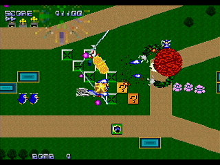 Sega Saturn Dezaemon2 - PARODYAL II -Ver.Normal- by ITON - パロディアルⅡ ~ムーンサルトでGO！~ -Ver.Normal- - イトン - Screenshot #3