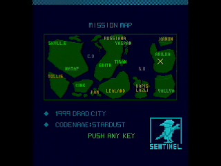 SENTINEL -Stream Force in Skull Eyes- by leimonZ - センチネル - 礼門Z - Screenshot #6 Sega Saturn Dezaemon2 - SENTINEL -Stream Force in Skull Eyes- by leimonZ - センチネル - 礼門Z - Screenshot #6