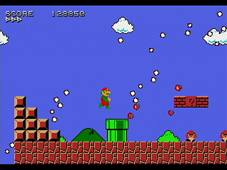 Sega Saturn Dezaemon2 - SIMPLE1500 Super Mario by Unknown - シンプル1500 スーパーマリオ - Unknown - Screenshot #3