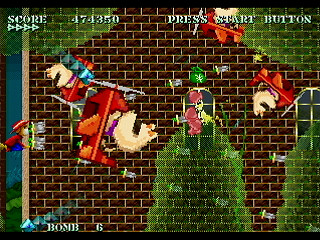 Sega Saturn Dezaemon2 - Twin Dog's Heroes by Shu Tokutomi - ツインドッグスヒーローズ - しゅう とくとみ - Screenshot #11