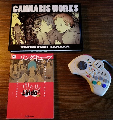 Linda³ Guide Book and Cannabis Works Tatsuyuki Tanaka Book JPN