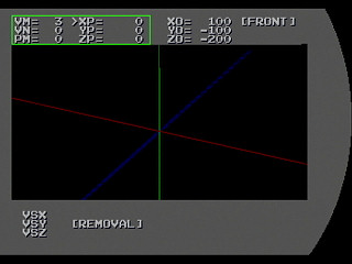 Sega Saturn Game Basic - 3DE v0.41 by Game Basic Style - Screenshot #1