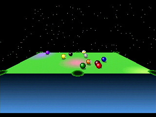 Sega Saturn Game Basic - 9 Ball by Yukun Software - Screenshot #1