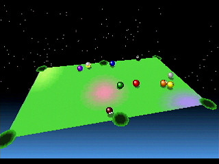 9 Ball by Yukun Software - Screenshot #2 Sega Saturn Game Basic - 9 Ball by Yukun Software - Screenshot #2