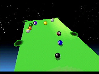 Sega Saturn Game Basic - 9 Ball by Yukun Software - Screenshot #3