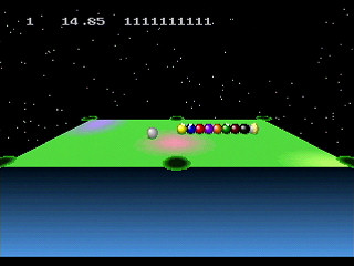9 Ball Update by Yukun Software / Kuribayashi - Screenshot #2 Sega Saturn Game Basic - 9 Ball Update by Yukun Software / Kuribayashi - Screenshot #2