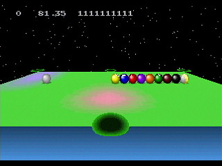 Sega Saturn Game Basic - 9 Ball Update by Yukun Software / Kuribayashi - Screenshot #3