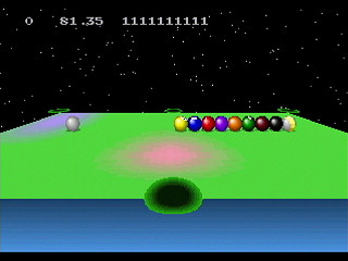 9 Ball Update by Yukun Software / Kuribayashi - Screenshot #3 Sega Saturn Game Basic - 9 Ball Update by Yukun Software / Kuribayashi - Screenshot #3