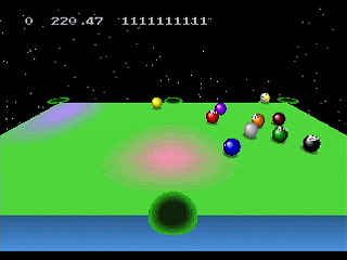 Sega Saturn Game Basic - 9 Ball Update by Yukun Software / Kuribayashi - Screenshot #5