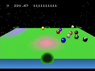 9 Ball Update by Yukun Software / Kuribayashi - Screenshot #5 Sega Saturn Game Basic - 9 Ball Update by Yukun Software / Kuribayashi - Screenshot #5