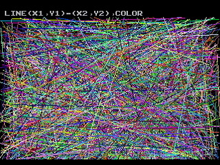 Sega Saturn Game Basic - Basic Benchmark Test by Bits Laboratory / Tokumashoten Intermedia Inc. - Screenshot #4