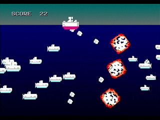 Sega Saturn Game Basic - Deeps Can Can v0.7 by Yukun Software / KEEN (Kenzi Kawamura) - Screenshot #3