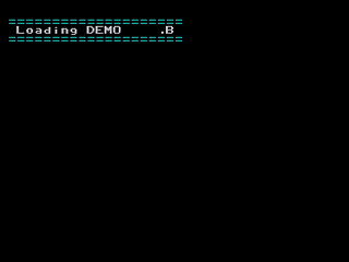 GBSS CD - Demo by Bits Laboratory - Screenshot #1 Sega Saturn Game Basic - GBSS CD - Demo by Bits Laboratory - Screenshot #1