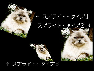 GBSS CD - Demo by Bits Laboratory - Screenshot #12 Sega Saturn Game Basic - GBSS CD - Demo by Bits Laboratory - Screenshot #12