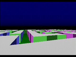 Sega Saturn Game Basic - GBSS CD - Maze by Bits Laboratory - Screenshot #2