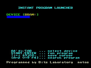 Sega Saturn Game Basic - GBSS CD - Instant Program Launcher by Bits Laboratory - Screenshot #3