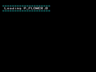 GBSS CD - Flower by Bits Laboratory - Screenshot #1 Sega Saturn Game Basic - GBSS CD - Flower by Bits Laboratory - Screenshot #1