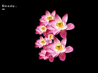 GBSS CD - Flower by Bits Laboratory - Screenshot #3 Sega Saturn Game Basic - GBSS CD - Flower by Bits Laboratory - Screenshot #3