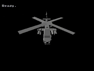 GBSS CD - Polygon Helicopter by Bits Laboratory - Screenshot #4 Sega Saturn Game Basic - GBSS CD - Polygon Helicopter by Bits Laboratory - Screenshot #4
