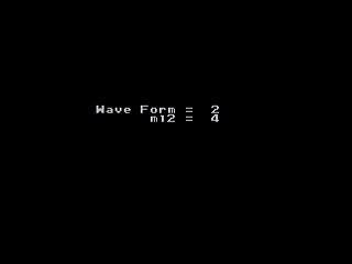 GBSS CD - Sound FM Sample Program by Bits Laboratory - Screenshot #2 Sega Saturn Game Basic - GBSS CD - Sound FM Sample Program by Bits Laboratory - Screenshot #2