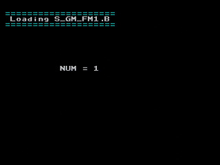 GBSS CD - Sound General MIDI FM Set 1 by Bits Laboratory - Screenshot #2 Sega Saturn Game Basic - GBSS CD - Sound General MIDI FM Set 1 by Bits Laboratory - Screenshot #2