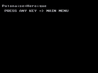 GBSS CD - Sound Classical Music Polonaise Op53 Heroique (F. Chopin) by Bits Laboratory - Screenshot #2 Sega Saturn Game Basic - GBSS CD - Sound Classical Music Polonaise Op53 Heroique (F. Chopin) by Bits Laboratory - Screenshot #2