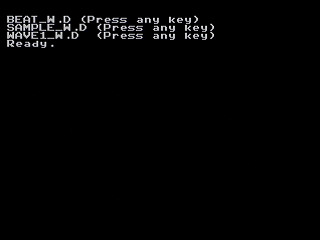 GBSS CD - Sound TARG WAVE Sample by Bits Laboratory - Screenshot #2 Sega Saturn Game Basic - GBSS CD - Sound TARG WAVE Sample by Bits Laboratory - Screenshot #2