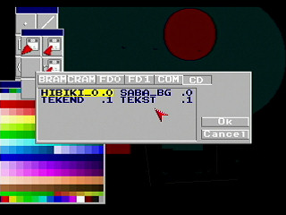 GBSS CD - Kami Graphic Editor Version 1.20 by Script Arts. Co., Ltd. - Screenshot #9 Sega Saturn Game Basic - GBSS CD - Kami Graphic Editor Version 1.20 by Script Arts. Co., Ltd. - Screenshot #9