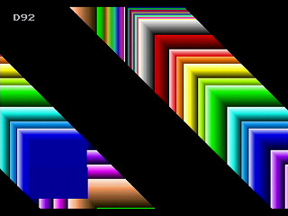 Sega Saturn Game Basic - 8Bit Pixel Gcopy Test by Bits Laboratory - Screenshot #3