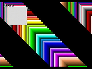 Sega Saturn Game Basic - 8Bit Pixel Gcopy Test by Bits Laboratory - Screenshot #4