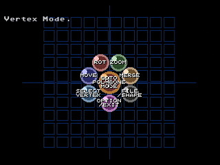 Sega Saturn Game Basic - Minimal Integratad Modeling and Attribute dsign System / MIMAS v1.01 by VSC / S. Moriyama - Screenshot #2