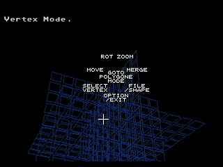Minimal Integratad Modeling and Attribute dsign System / MIMAS v1.01 by VSC / S. Moriyama - Screenshot #3 Sega Saturn Game Basic - Minimal Integratad Modeling and Attribute dsign System / MIMAS v1.01 by VSC / S. Moriyama - Screenshot #3