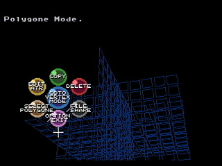 Minimal Integratad Modeling and Attribute dsign System / MIMAS v1.01 by VSC / S. Moriyama - Screenshot #4 Sega Saturn Game Basic - Minimal Integratad Modeling and Attribute dsign System / MIMAS v1.01 by VSC / S. Moriyama - Screenshot #4