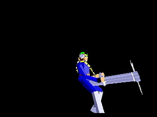 Sega Saturn Game Basic - Crazy Slain Demonstration Ver 1.00 + Motion Editor by Tatakau - Screenshot #5