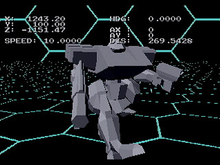 Sega Saturn Game Basic - Robot Action V0.2 by Stern (Stern White / Ainsuph) - Screenshot #3