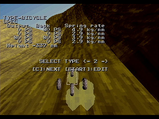 Sega Saturn Game Basic - Vehicle for Next Generation (Test Version) by Kuribayashi - Screenshot #3