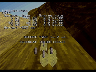Vehicle for Next Generation (Test Version) by Kuribayashi - Screenshot #3 Sega Saturn Game Basic - Vehicle for Next Generation (Test Version) by Kuribayashi - Screenshot #3