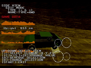 Sega Saturn Game Basic - Vehicle for Next Generation (Test Version) by Kuribayashi - Screenshot #8