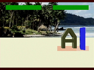 Sega Saturn Game Basic - Alphabet Fighter 1 by Yasu - Screenshot #3