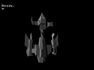 Sega Saturn Game Basic - Polygon TEST PROGRAM - atak by Gary Brooks - Screenshot #1