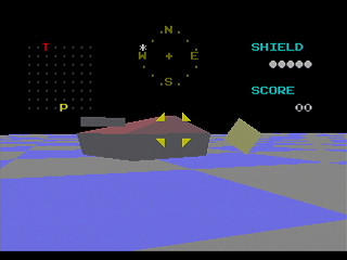 Sega Saturn Game Basic - 3D Sensha Game (Radar Nado no Tsuika Kaizou Ban) by Bits Laboratory - Screenshot #2