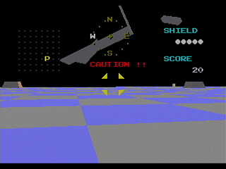 Sega Saturn Game Basic - 3D Sensha Game (Radar Nado no Tsuika Kaizou Ban) by Bits Laboratory - Screenshot #3