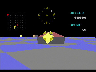 Sega Saturn Game Basic - 3D Sensha Game (Radar Nado no Tsuika Kaizou Ban) by Bits Laboratory - Screenshot #4