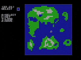 Sega Saturn Game Basic - Cheap Field Map Editer v1.00 by Game Basic Style - Screenshot #2