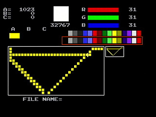 ch32obj3 by Ultra PK - Screenshot #2 Sega Saturn Game Basic - ch32obj3 by Ultra PK - Screenshot #2