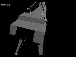 Polygon TEST PROGRAM - dragon by Gary Brooks - Screenshot #1 Sega Saturn Game Basic - Polygon TEST PROGRAM - dragon by Gary Brooks - Screenshot #1