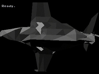 Sega Saturn Game Basic - Polygon TEST PROGRAM - f8f by Gary Brooks - Screenshot #1