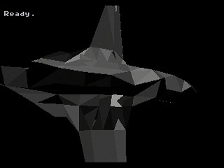 Sega Saturn Game Basic - Polygon TEST PROGRAM - f8f by Gary Brooks - Screenshot #2