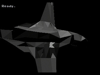Polygon TEST PROGRAM - f8f by Gary Brooks - Screenshot #2 Sega Saturn Game Basic - Polygon TEST PROGRAM - f8f by Gary Brooks - Screenshot #2