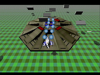 XEVI Mono by Yukun Software - Screenshot #2 Sega Saturn Game Basic - XEVI Mono by Yukun Software - Screenshot #2